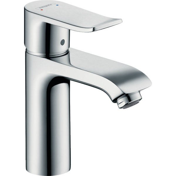 Hansgrohe Metris Single Hole Bathroom Faucet with Drain Assembly